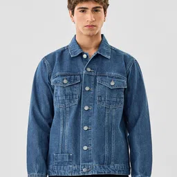 Snitch Men Denim Jacket-picture-15