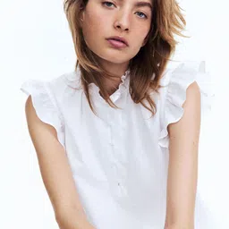 H&M Linen-Blend Blouse-picture-34