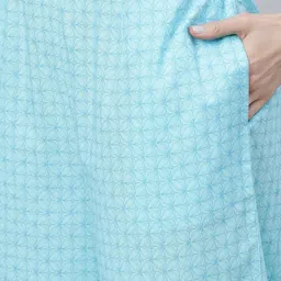 THE FAB FACTORY Women Ethnic Motifs Printed Regular Kurta with Palazzos & With Dupatta image 4