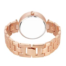 HMTE Women Dial & Bracelet Style Straps Analogue Watch HM-2482 Blue image 2