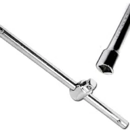 high qlt T-HANDLE 1/2INCH SQUARE DRIVE WITH LENGTH 300MM AND EXTENSION ROD 5INCH Socket Set image 2