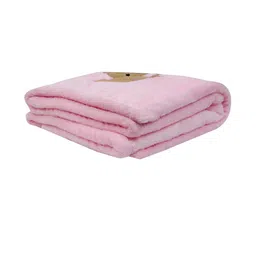 SIDLY PIDLY Pink Cartoon Characters AC Room 210 GSM Blanket image 2