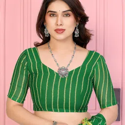 Moda Rapido Bandhani Printed Saree image 3