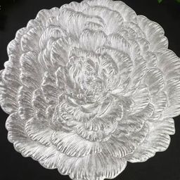 Dakshya Industries 2-Pcs Self Design Floral Table Placemats-picture-31