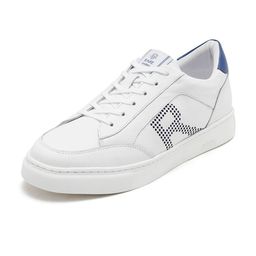 RARE RABBIT Men Perforations Leather Sneakers-image-81