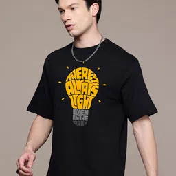 Moda Rapido Men Printed Applique T-shirt-picture-22