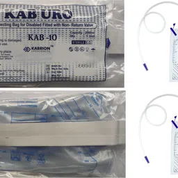agarwals Uro Bag KAB-10 Urine Collecting Bag (2000 ML) Pack of 2 Urine Bag-picture-14