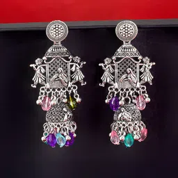 PRIVIU Classic Jhumkas Earrings-picture-22