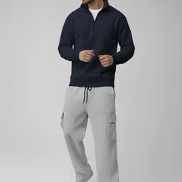 TRIPR Mock Collar Long Sleeves Sweatshirt With Cargo Trouser-picture-14