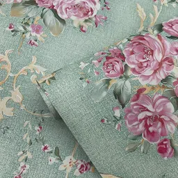guru production Vinyl Floral & Botanical Multicolor Wallpaper-picture-14