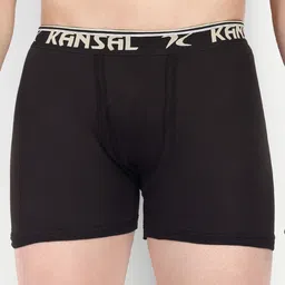 KANSAL Pack Of 3 Cotton Breathability Trunk 1-MNF_P3_CNB image 2