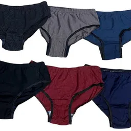 Pack of 6 Women Hipster Multicolor Panty-image-0
