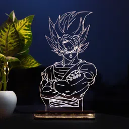 starlaser Dragon Ball Z LED Night Light with Wooden Base and 12V 1 amp Power Adapter Gift for Birthday ( Warm White Light ) Table Lamp-picture-27