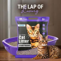 petoska Lavender Fragrance Pack of 2 Pet Litter Tray Refill image 4