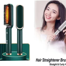 KEDARI Hair Brush Curling Anti-perm Straight Hair Comb Hair Iron Hair Styler Tool S49 Professional HQT 909b Hair Straightener comb Styler 5 Temperature Control S49 Hair Straightener Brush-image-11