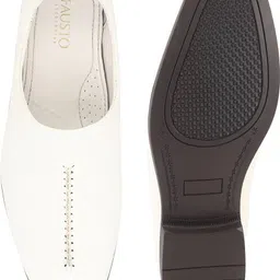 fausto Ethnic Wedding Mojaris for Traditional Sherwani|Evening Party Stitched Slip-On Mojaris For Men image 4