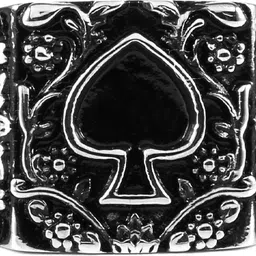 yellow chimes Stainless Steel Ring image 5