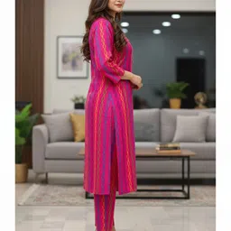 kurtikrafts Women Wool Kurta Pant Set image 3
