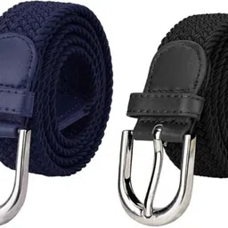 icongadget Women Casual, Party, Evening Black, Blue Synthetic Belt-picture-15