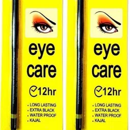 eyecare kajal water & hrs [color-Deep-Black] [pack of 2]-picture-39