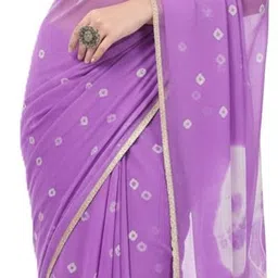 sainivastra Printed Bollywood Chiffon Saree image 2