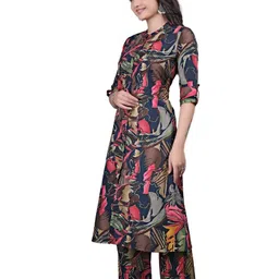 spear Women Viscose Rayon Kurta Palazzo Set image 5