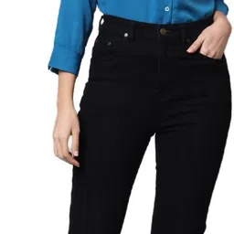 funday fashion Women Regular Fit Solid Spread Collar Casual Shirt image 4