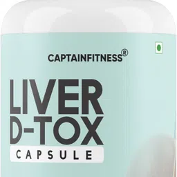 captainfitness Liver D - Tox capsule |Antioxidants & detox support nutrients|(62)-picture-27