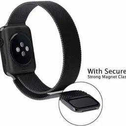 Senix Magnetic Lock Milanese Strap band For iWatch Series 1/2/3/4/5/6 & SE (40mm/mm) 40 mm Stainless Steel Watch Strap image 3