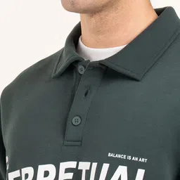 red tape Men Full Sleeve Graphic Print Sweatshirt image 4