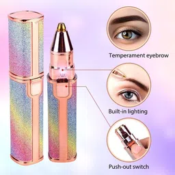 santsales Women's facial hair removerforwomen,Face,Lips,Nose Hair Removal Electric Trimmer Hair Curler-picture-18