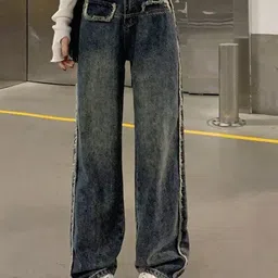 StyleCast Women Straight Fit High-Rise Dark Jeans-picture-33