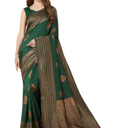Snofi Creation Woven Design Zari Kanjeevaram Saree-picture-39