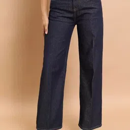 LINARIA Women Classic Mid-Rise Relaxed Fit Clean Look Jeans-image-16
