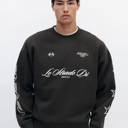 H&M Oversized Fit Printed Sweatshirt-picture-47