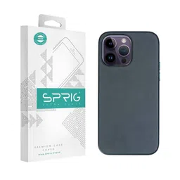 SPRIG Solid Printed iPhone 14 Pro Max Back Case Mobile Accessories-picture-14