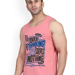 SLOWLORIS Pack Of 2Printed Inner Vest VSL26 CMB(CHS MUSTARD)(OVRTNK PEACH)-MUSTARD PEACH image 3