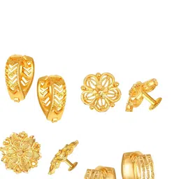 VIVASTRI Women Gold-Plated Alloy Earrings-picture-25
