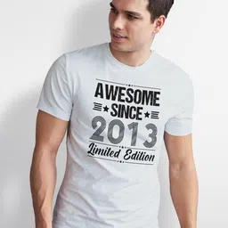 Seekbuylove Typography Printed Bio Finish Pure Cotton T-shirt-picture-21