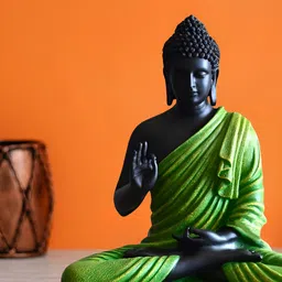 Aura Unisex Buddha Idol Showpiece-image-25