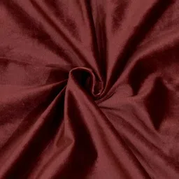 Aura Maroon 2 Pieces Window Curtains image 2