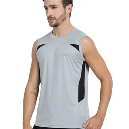 FTX Pack Of 3 Colourblocked Round Neck Sleevesless T-shirts image 5