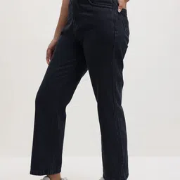 Roadster Women Navy Blue Cotton Stretchable Jeans-picture-29