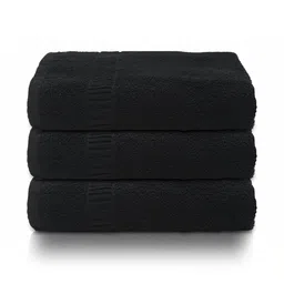 LOVIO STORE Black Cotton 300 GSM Bath Towel-picture-24