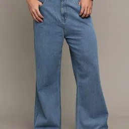 The Roadster Lifestyle Co Pure Cotton No Faded Jeans-image-35