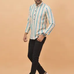 ETC X D To D Life Style Men Striped Night suit image 2