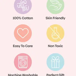 haus & kinder 100% Cotton Polyfill Filled Non-Allergic Soft Toys image 4