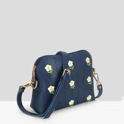 DressBerry Floral PU Structured Sling Bag image 4