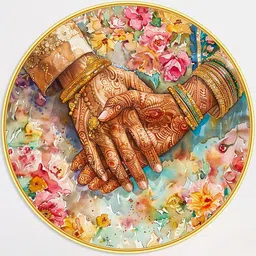 Livin'luxe Multicoloured MDF Other Wall Paintings-picture-12