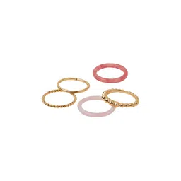 Accessorize Pack Of 5 Finger Rings image 2